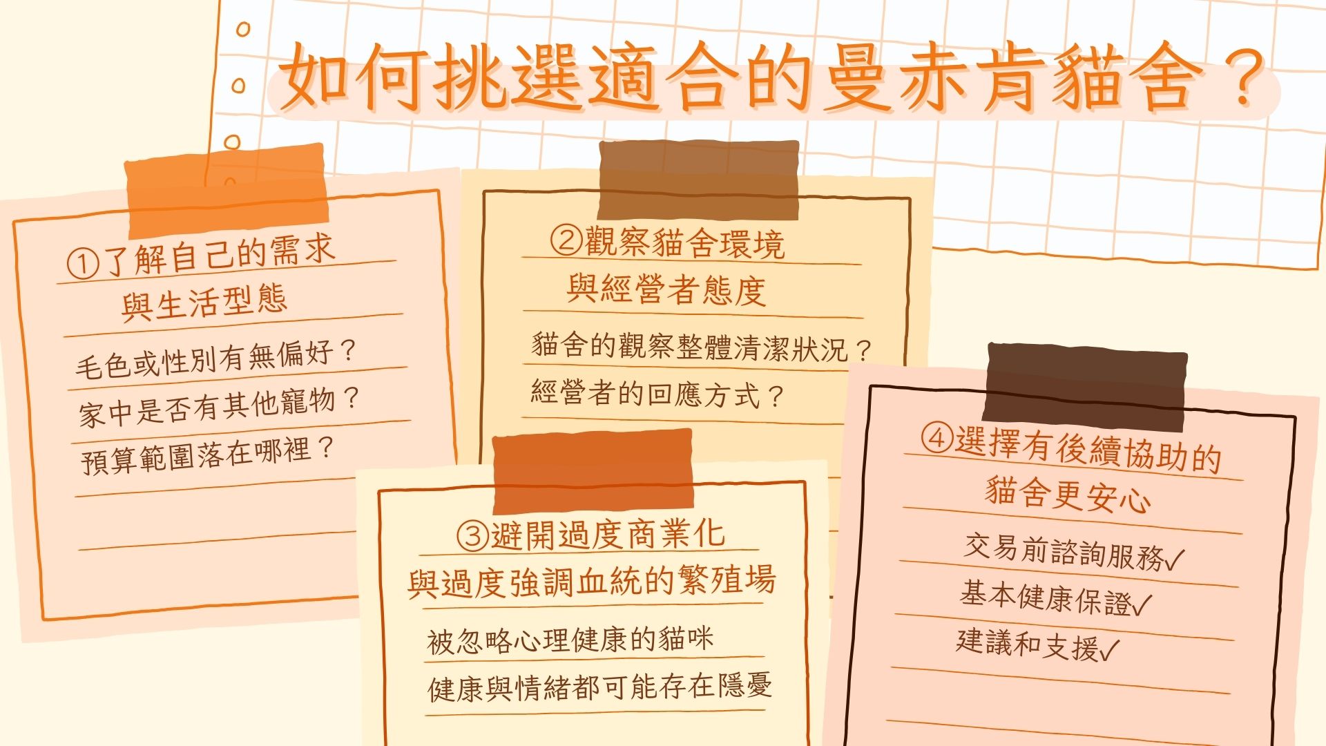 如何挑選適合的曼赤肯貓舍